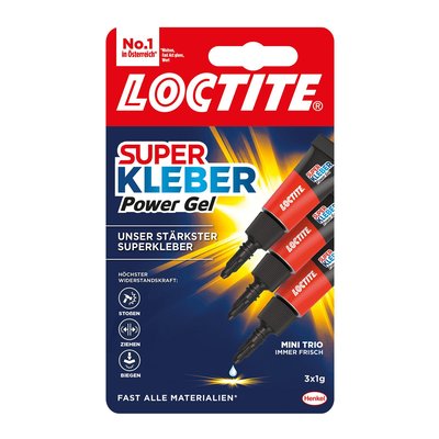 Bild von Loctite Super Kleber Mini Trio