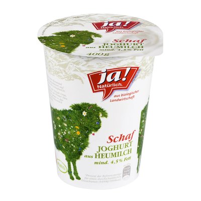 Bild von Ja! Natürlich Schaf Heumilch Joghurt