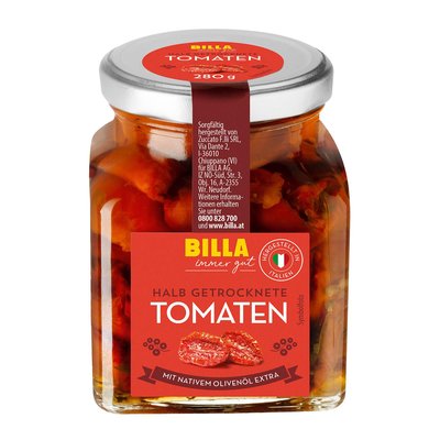 Bild von BILLA Halb Getrocknete Tomaten