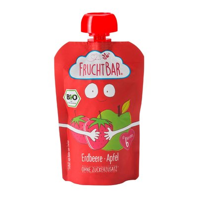 Bild von Fruchtbar Quetsche Erdbeere-Apfel