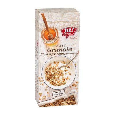 Bild von Ja! Natürlich Basis Granola Knuspermüsli