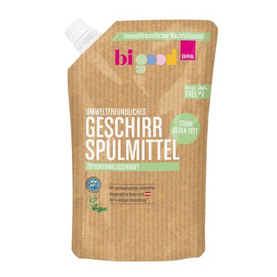Bild von bi good Spülmittel Zitronenmelisse Nachfüller