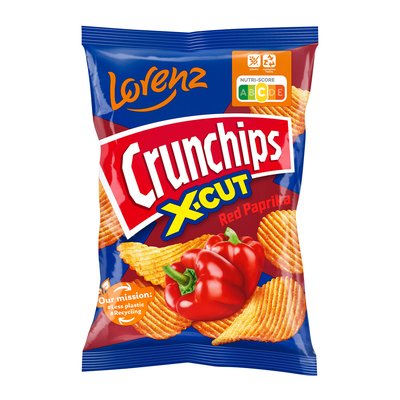 Bild von Lorenz Crunchips X-Cut Paprika