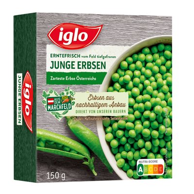 Bild von Iglo Erbsen
