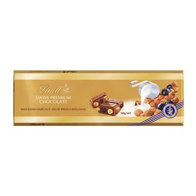 Bild von Lindt Goldtafel Milch-Traube-Nuss