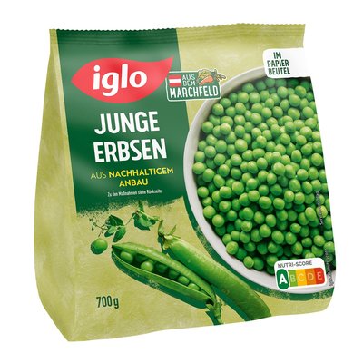 Bild von Iglo Erbsen
