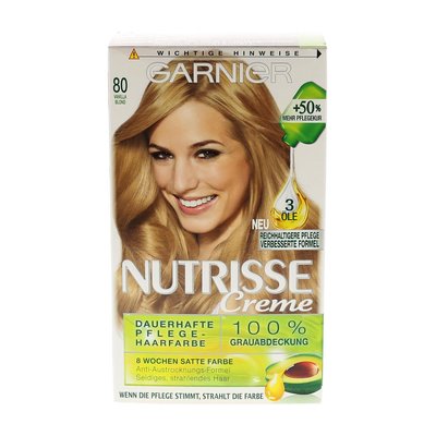 Bild von Garnier Nutrisse Nr. 80 Blond Vanille