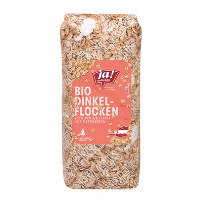 Bild von Ja! Natürlich Dinkelflocken Grob