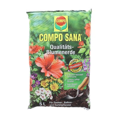 Bild von Compo Sana Blumenerde 5L