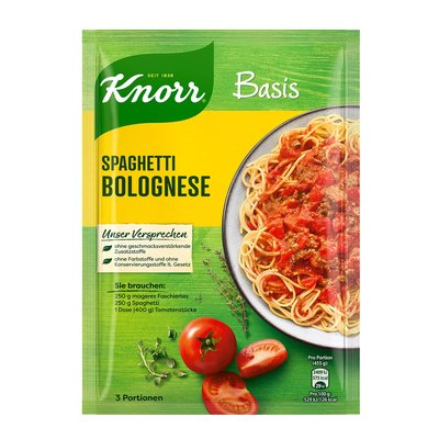 Bild von Knorr Basis für Spaghetti Bolognese
