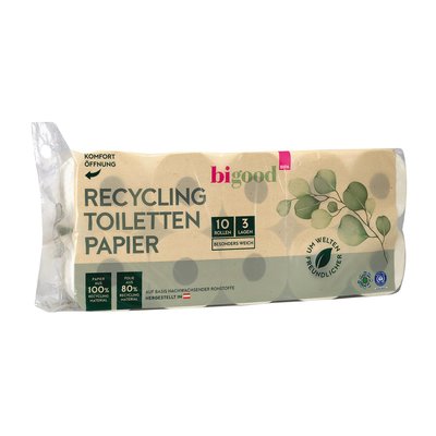 Bild von bi good Toilettenpapier Recycling 3-lagig