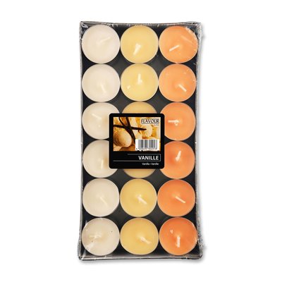 Bild von Gala Duftteelicht Vanille Ton in Ton