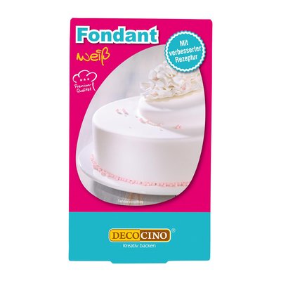 Bild von Decocino Rollfondant Weiß