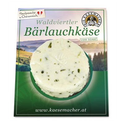 Bild von Waldviertler Bärlauchkäse vom Schaf - Die Käsemacher