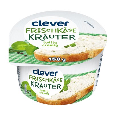 Bild von Clever Frischkäse Kräuter