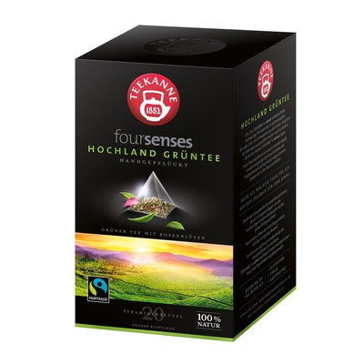 Bild von Teekanne Foursenses Hochland Grüntee