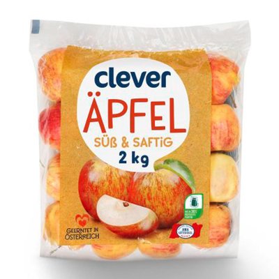 Bild von Clever Apfel rot