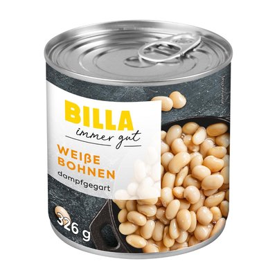 Bild von BILLA Dampfgegarte Weiße Bohnen