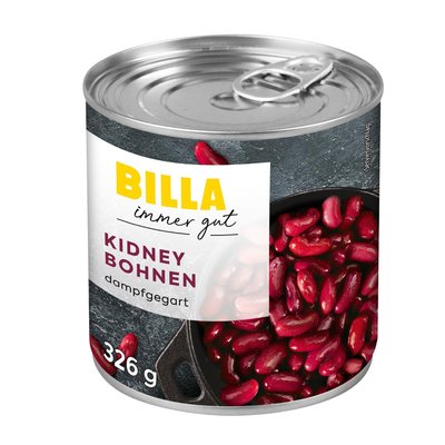 Bild von BILLA Dampfgegarte Kidney Bohnen
