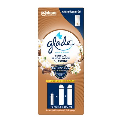 Bild von Glade Touch & Fresh Sensual Sandalwood & Jasmine Minispray Nachfüller