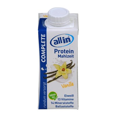 Bild von Allin Vanille Eiweiß Trinknahrung