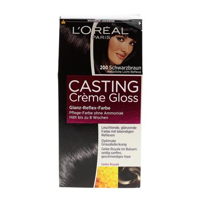 Bild von L'Oreal Casting Gloss Nr. 200 Schwarzbraun