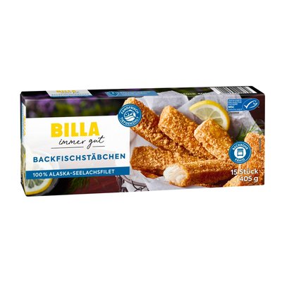 Bild von BILLA Backfischstäbchen