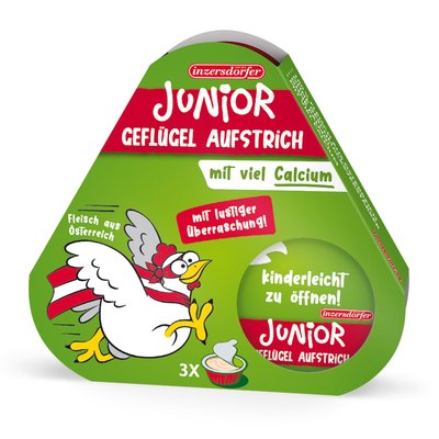 Bild von Inzersdorfer Geflügelaufstrich Junior 3er