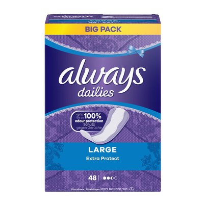 Bild von Always Extra Protect Large Slipeinlagen Vorteilspack