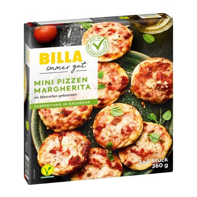 Bild von BILLA Mini-Pizzen Margherita