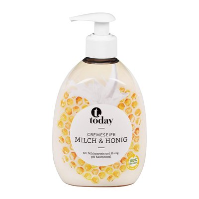 Bild von Today Cremeseife Milch & Honig Spender