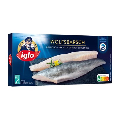 Bild von Iglo Wolfsbarsch Naturfilets